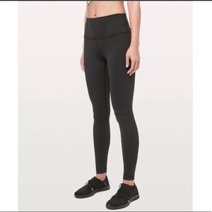 Lululemon athletica high wonder under leggings